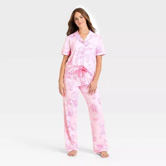 Wicked Katie Kime Pink Target Pajamas Small - Picture 1 of 2